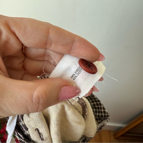 Esprit Brown Plaid Mini Skirt 6 - Picture 3 of 4